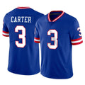 Cooneas NY.Giants #3 Abdul Carter Player Royal Classic Vapor Home Game Stitched Jerseys