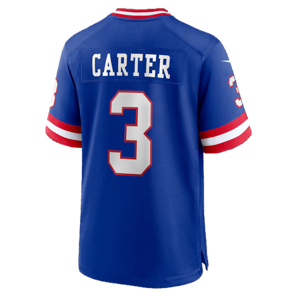 Cooneas NY.Giants #3 Abdul Carter Royal Alternate 2 Game Jersey