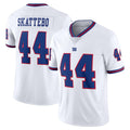 Cooneas NY.Giants #44 Cam Skattebo Player White Color Rush Home Game Stitched Jerseys