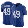 Cooneas NY.Giants #49 Tremaine Edmunds Player Royal Limited Vapor F.U.S.E. Home Game Stitched Jerseys