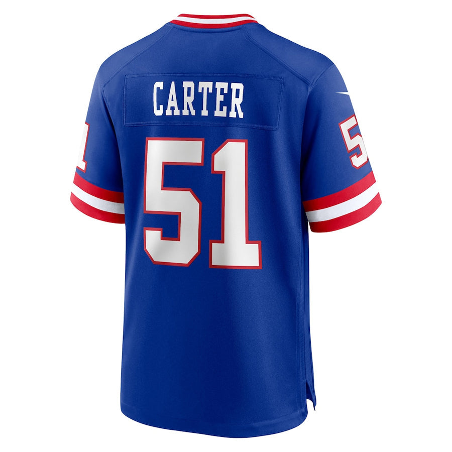 Cooneas NY.Giants #51 Abdul Carter Player Royal Home Game Stitched Jerseys