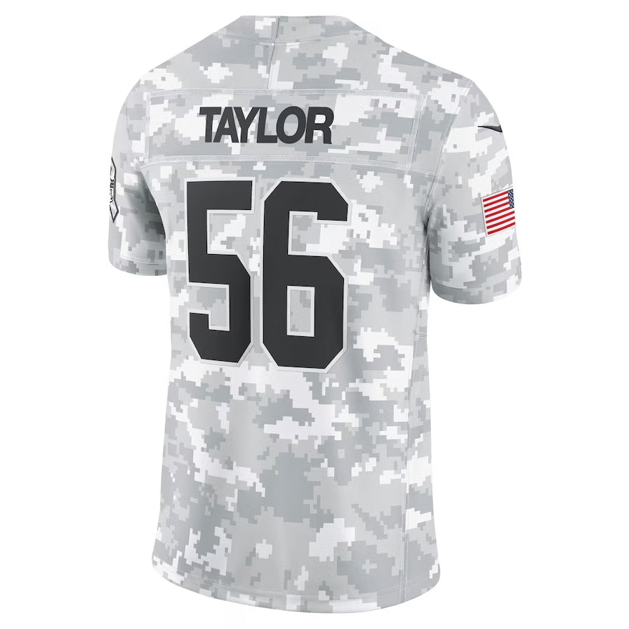 Cooneas NY.Giants #56 Lawrence Taylor Arctic Camo 2024 Salute to Service Retired Player Limited Stitched Jerseys