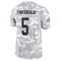 Cooneas NY.Giants #5 Kayvon Thibodeaux Arctic Camo 2024 Salute to Service Stitched Jerseys