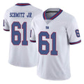 Cooneas NY.Giants #61 John Michael Schmitz Jr. Player White Color Rush Home Game Stitched Jerseys