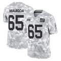 Cooneas NY.Giants #65 Francis Mauigoa Player Arctic Camo Salute To Service Limited Game Stitched Jerseys