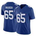 Cooneas NY.Giants #65 Francis Mauigoa Player Royal Limited Vapor F.U.S.E. Home Game Stitched Jerseys