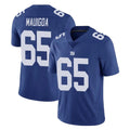 Cooneas NY.Giants #65 Francis Mauigoa Player Royal Limited Vapor Untouchable Home Game Stitched Jerseys