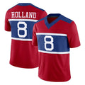 Cooneas NY.Giants #8 Jevon Holland Player Red Century Vapor F.U.S.E. Home Game Stitched Jerseys