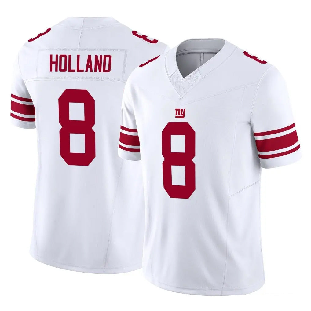 Cooneas NY.Giants #8 Jevon Holland Player White Limited Vapor F.U.S.E. Home Game Stitched Jerseys