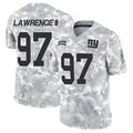 Cooneas NY.Giants #97 Dexter Lawrence II Player Arctic Camo Salute to Service Limited Stitched Jerseys
