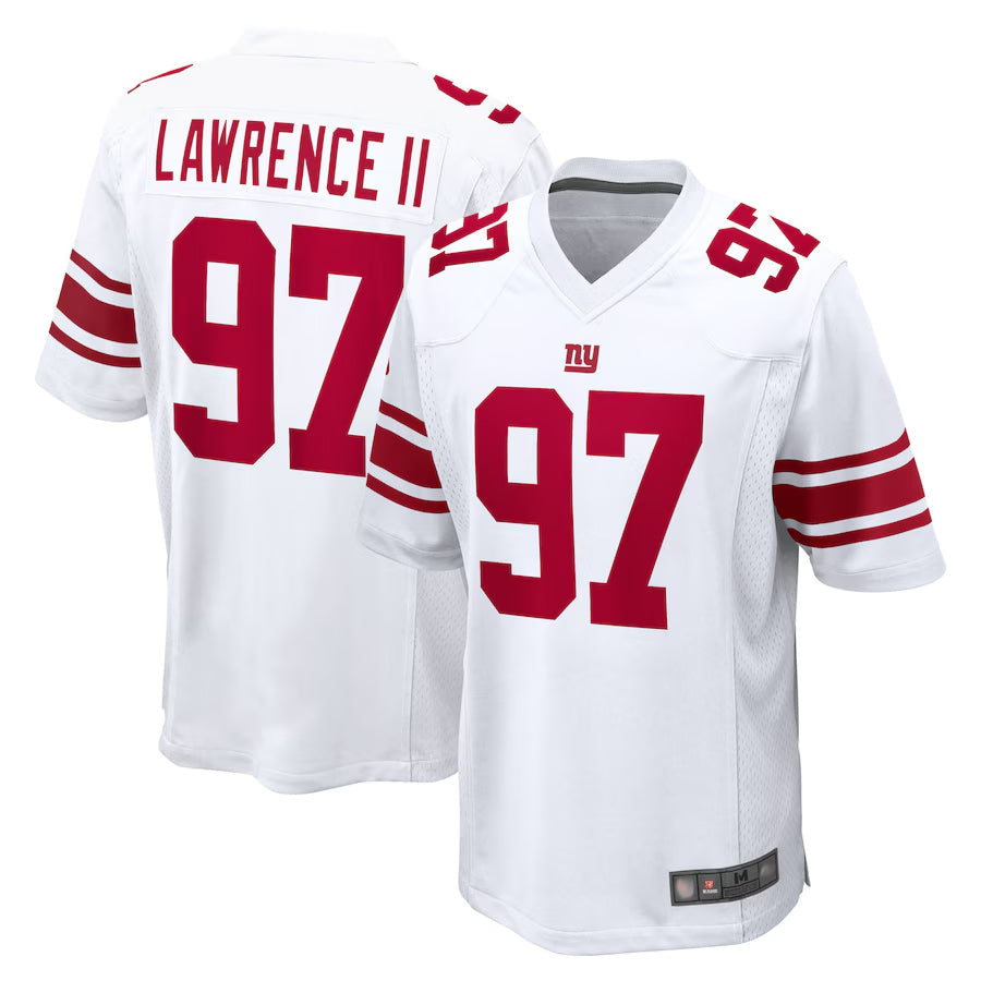 Cooneas NY.Giants #97 Dexter Lawrence II Player White Game Stitched Jerseys