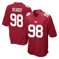 Cooneas NY.Giants #98 DJ Reader Player Red Home Game Stitched Jerseys