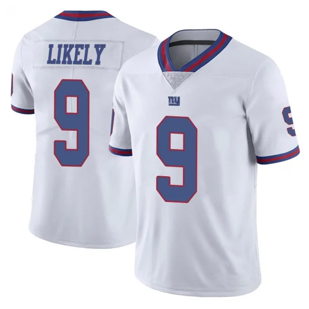 Cooneas NY.Giants #9 Lsaiah Likely Player White Color Rush Home Game Stitched Jerseys