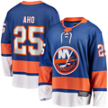 Cooneas NY.Islanders #25 Sebastian Aho Royal Home Breakaway Player Jerseys