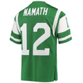 Cooneas NY.Jets 1968 #12 Joe Namath Mitchell & Ness Green Authentic Throwback Retired Player Stitched Puhic Jersey