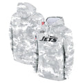 Cooneas NY.Jets Arctic Camo Salute to Service Pullover Hoodies Limited Game Blank Player Stitched Jerseys