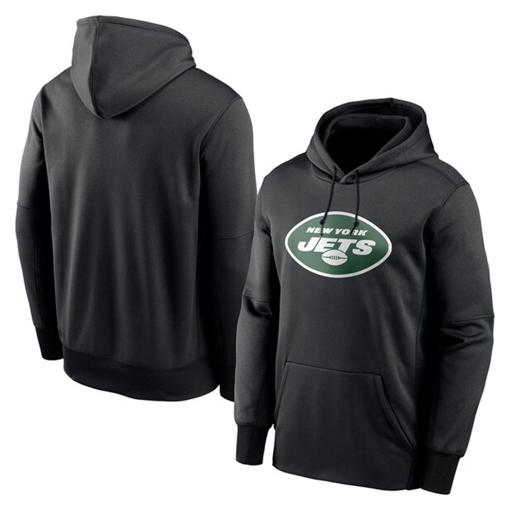 Cooneas NY.Jets Black LOGO Pullover Hoodies Limited Game Blank Player Stitched Jerseys