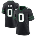 Cooneas NY.Jets #0 Braelon Allen Player Black Home Game Stitched Jerseys