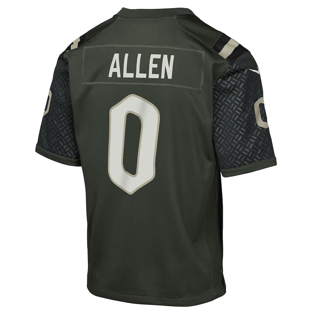 Cooneas NY.Jets #0 Braelon Allen Player Gotham Green Rivalries Collection Game Stitched Jerseys
