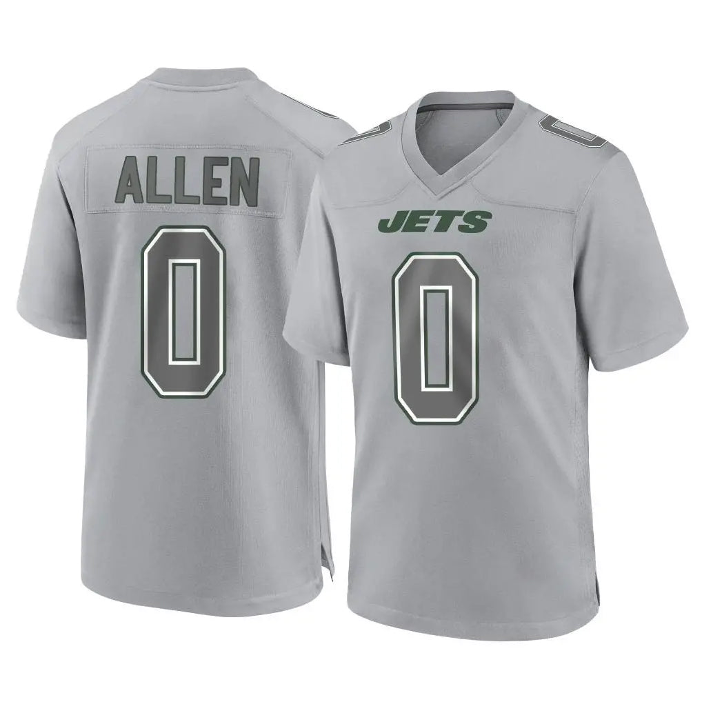Cooneas NY.Jets #0 Braelon Allen Player Gray Limited Atmosphere Fashion Home Game Stitched Jerseys