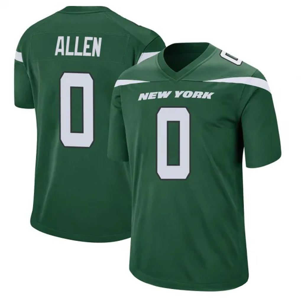 Cooneas NY.Jets #0 Braelon Allen Player Green Game Stitched Jerseys