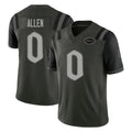 Cooneas NY.Jets #0 Braelon Allen Player Green Limited 2025 Rivalries Collection Home Game Stitched Jerseys