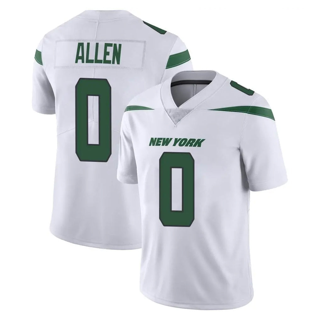 Cooneas NY.Jets #0 Braelon Allen Player White Spotlight Limited Vapor Home Game Stitched Jerseys