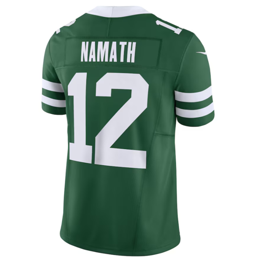 Cooneas NY.Jets #12 Joe Namath Legacy Green Vapor F.U.S.E. Limited Jersey Stitched American Stitched Jerseys