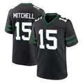 Cooneas NY.Jets #15 Adonai Mitchell Player Black Legacy Home Game Stitched Jerseys
