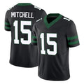 Cooneas NY.Jets #15 Adonai Mitchell Player Black Limited Legacy Vapor F.U.S.E. Home Game Stitched Jerseys