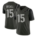 Cooneas NY.Jets #15 Adonai Mitchell Player Green Limited 2025 Rivalries Collection Home Game Stitched Jerseys