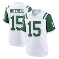 Cooneas NY.Jets #15 Adonai Mitchell Player White Classic Home Game Stitched Jerseys