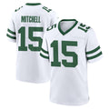 Cooneas NY.Jets #15 Adonai Mitchell Player White Legacy Home Game Stitched Jerseys