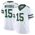 Cooneas NY.Jets #15 Adonai Mitchell Player White Legacy Limited Vapor F.U.S.E. Home Game Stitched Jerseys