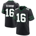 Cooneas NY.Jets #16 Vinny Testaverde Player Black Home Game Stitched Jerseys