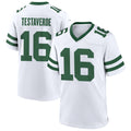 Cooneas NY.Jets #16 Vinny Testaverde Player White Home Game Stitched Jerseys