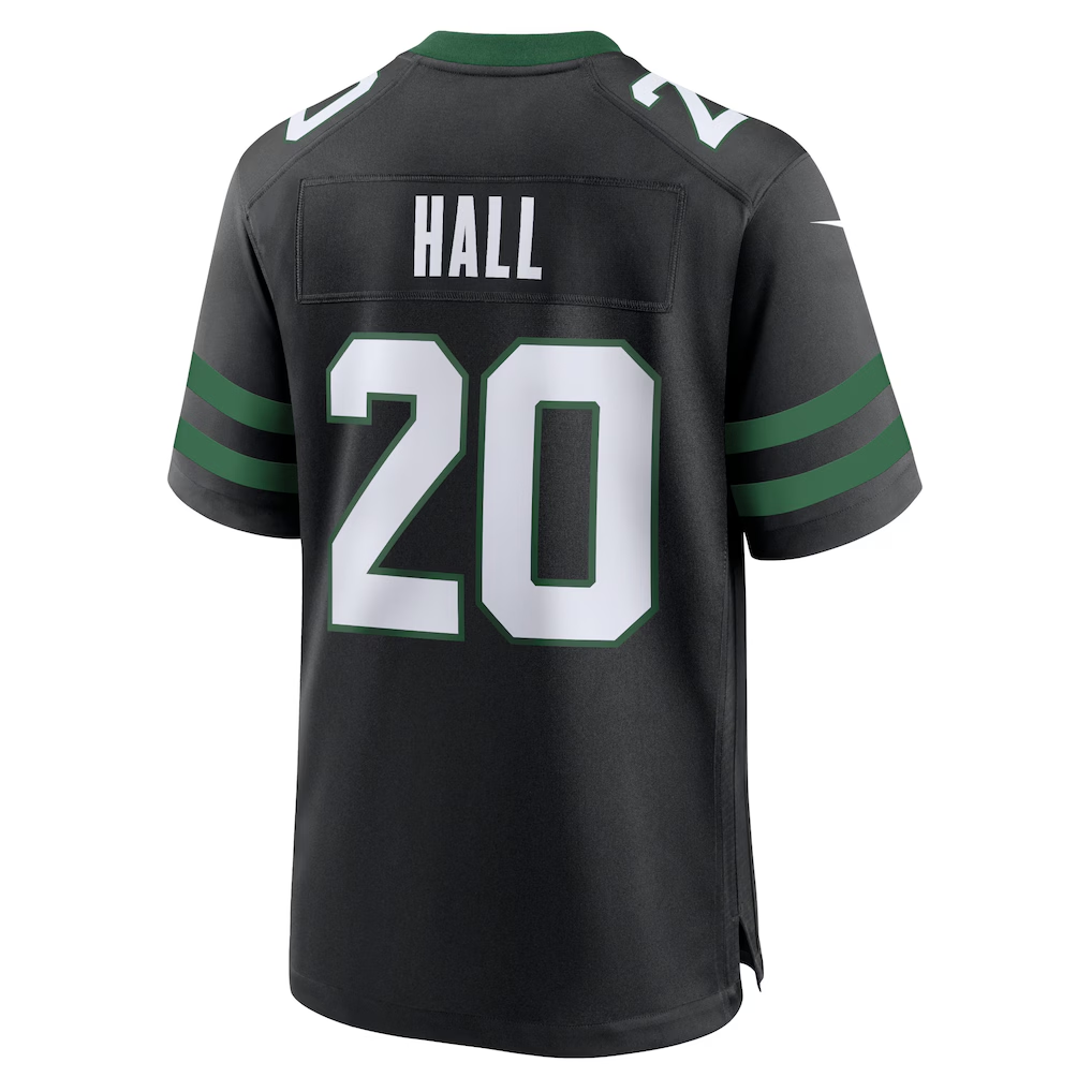 Cooneas NY.Jets #20 Breece Hall Legacy Black Alternate Game Stitched Jerseys