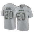 Cooneas NY.Jets #20 Breece Hall Player Gray Limited Atmosphere Fashion Home Game Stitched Jerseys