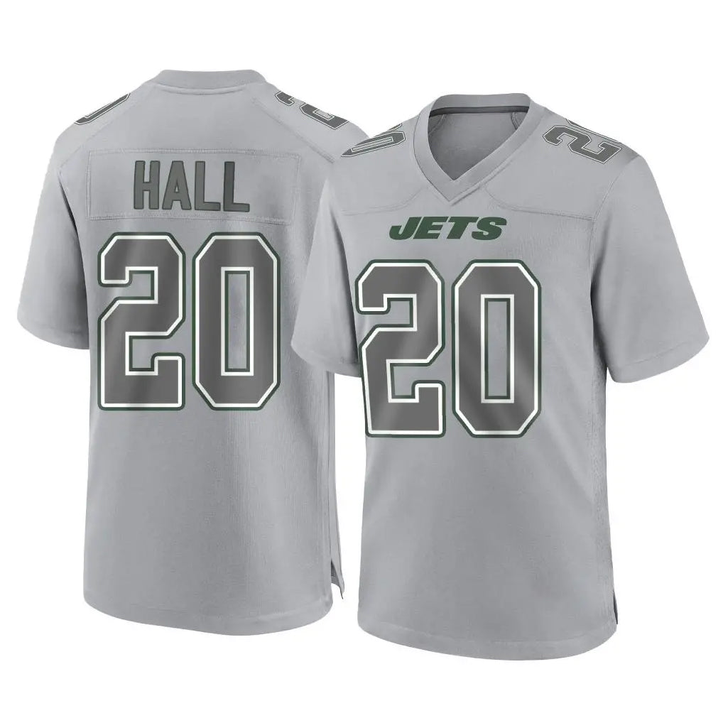 Cooneas NY.Jets #20 Breece Hall Player Gray Limited Atmosphere Fashion Home Game Stitched Jerseys