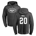 Cooneas NY.Jets #20 Breece Hall Player Gray Pullover Hoodies Limited Game Stitched Jerseys