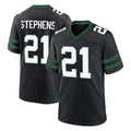 Cooneas NY.Jets #21 Brandon Stephens Player Black Legacy Home Game Stitched Jerseys