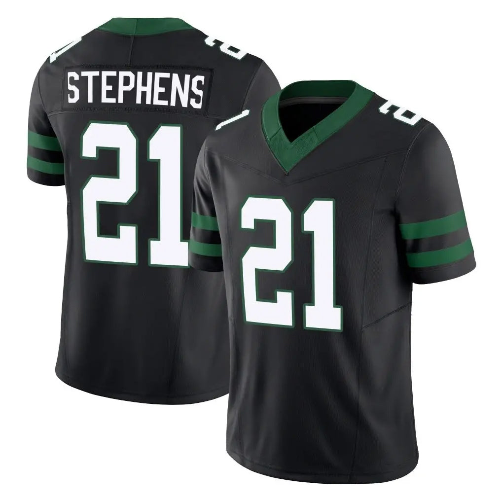 Cooneas NY.Jets #21 Brandon Stephens Player Black Limited Legacy Vapor F.U.S.E. Home Game Stitched Jerseys