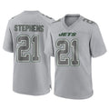 Cooneas NY.Jets #21 Brandon Stephens Player Gray Limited Atmosphere Fashion Home Game Stitched Jerseys