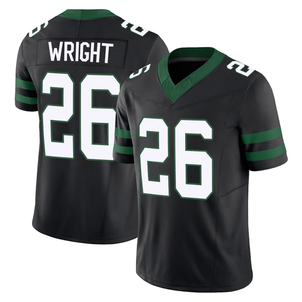 Cooneas NY.Jets #26 Nahshon Wright Player Black Limited Legacy Vapor F.U.S.E. Home Game Stitched Jerseys