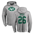 Cooneas NY.Jets #26 Nahshon Wright Player Gray LOGO Pullover Hoodies Limited Game Stitched Jerseys