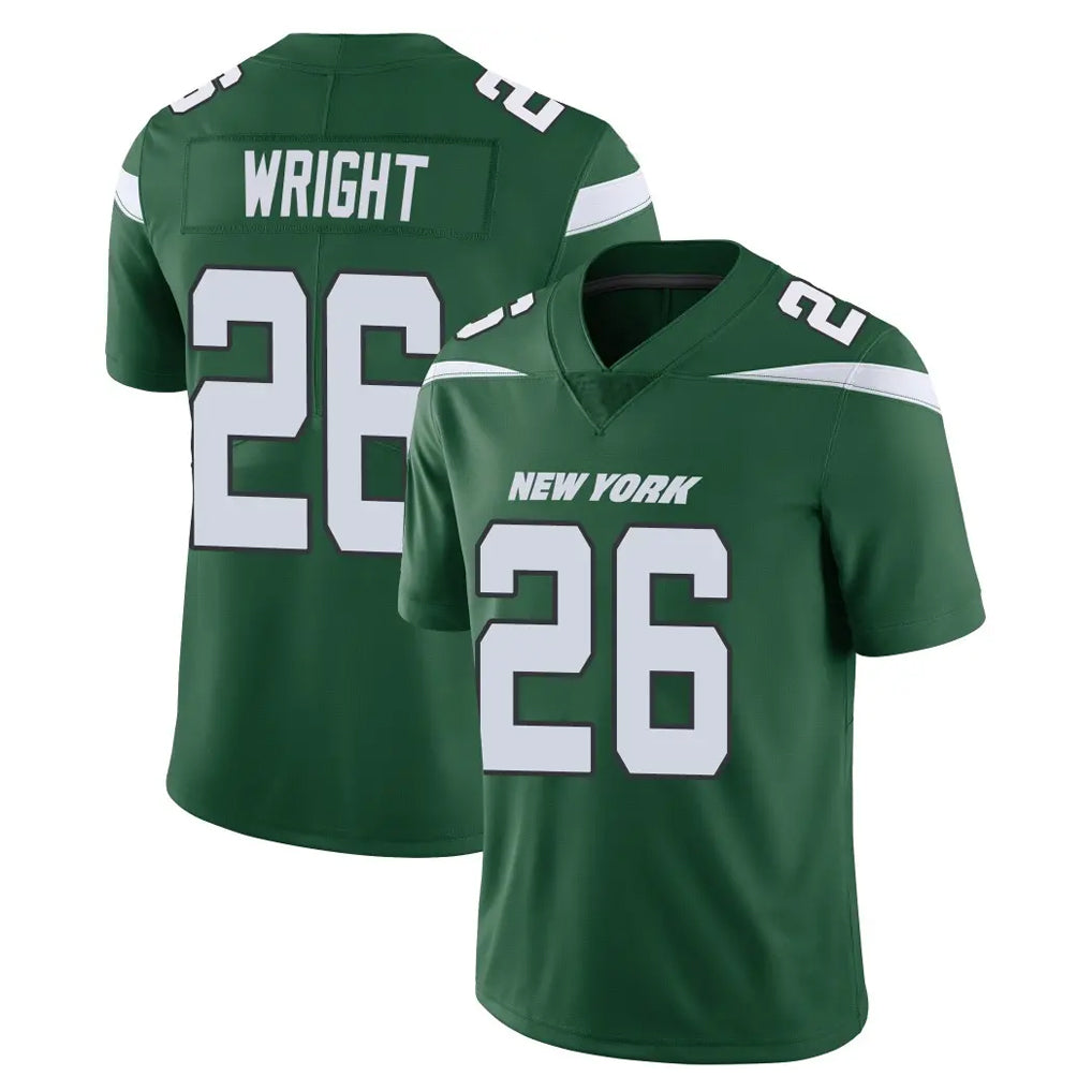 Cooneas NY.Jets #26 Nahshon Wright Player Green Limited Vapor Home Game Stitched Jerseys