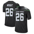 Cooneas NY.Jets #26 Nahshon Wright Player Stealth Black Home Game Stitched Jerseys