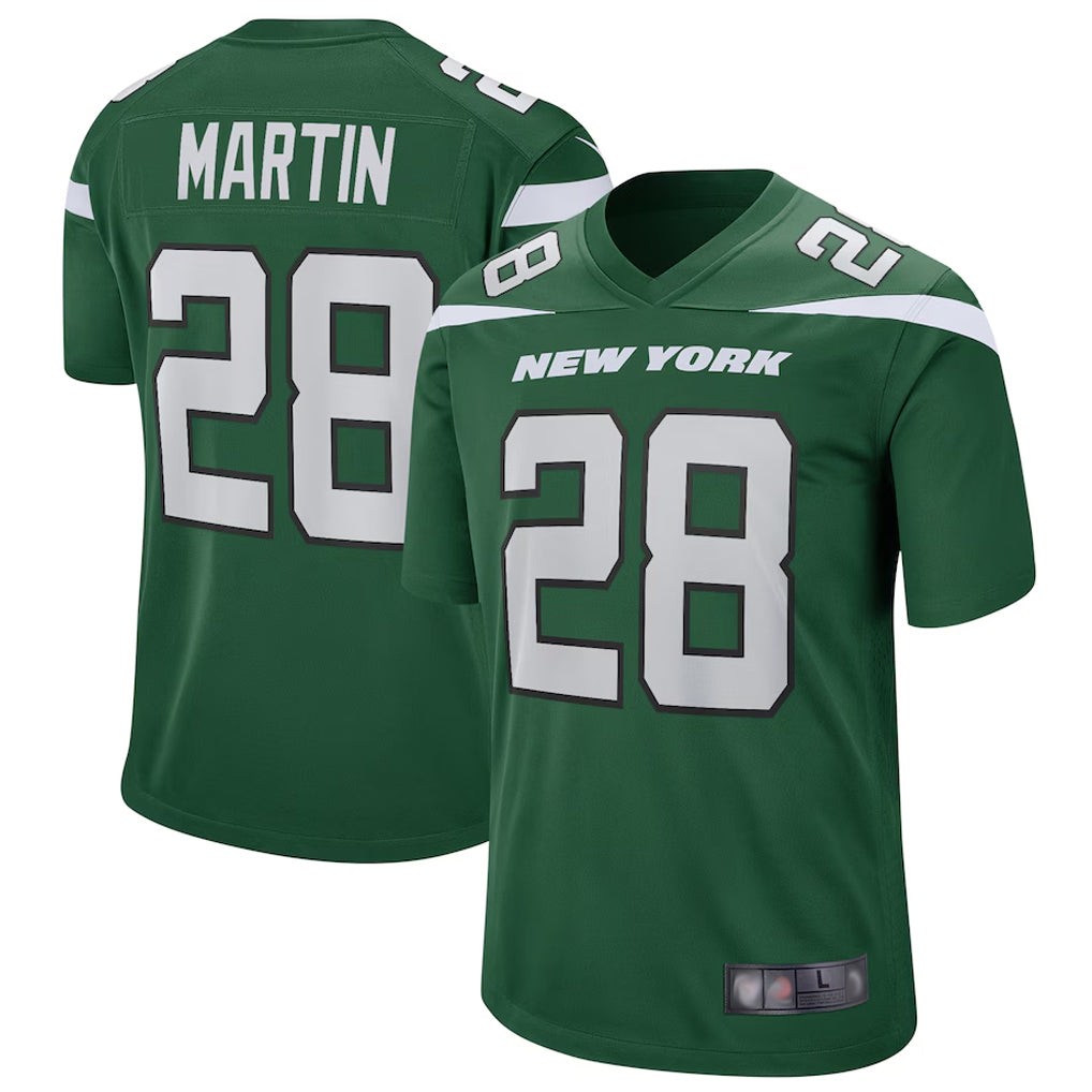 Cooneas NY.Jets #28 Curtis Martin Player Green Game Stitched Jerseys