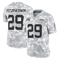 Cooneas NY.Jets #29 Minkah Fitzpatrick Player Arctic Camo Salute to Service Limited Game Stitched Jerseys