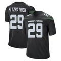 Cooneas NY.Jets #29 Minkah Fitzpatrick Player Stealth Black Home Game Stitched Jerseys